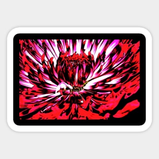 Flower Inspired 423 by Kristalin Davis Sticker